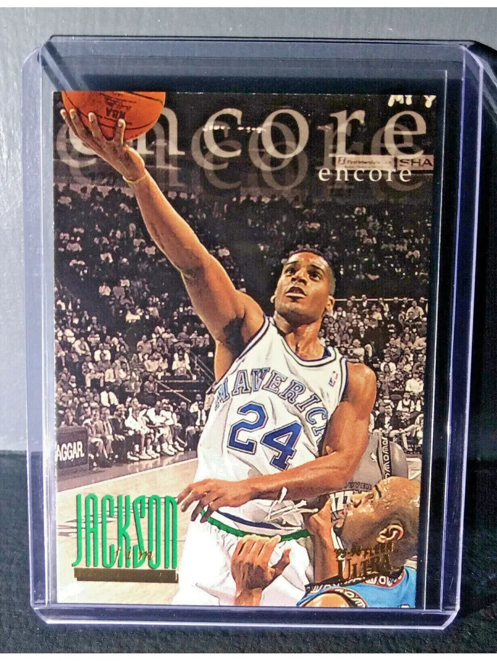 1995-96 Jim Jackson Fleer Ultra #316 Encore Basketball Card